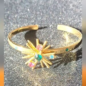 TALBOTS Gold Starburst Bracelet